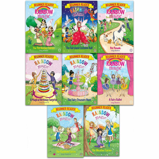 Rainbow Magic Beginner Reader Series Collection 8 Books Set - The Book Bundle