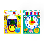 I Can Series 2 Books Collection Set: I Can Tie My Own Shoelaces and I Can Tell The Time - The Book Bundle