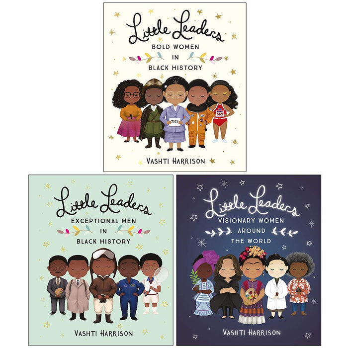 Vashti Harrison Little Leaders Collection 3 Books Set - The Book Bundle