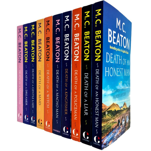 Hamish Macbeth Murder Mystery Death Series 1 and 2 : 10 books Collection set - The Book Bundle