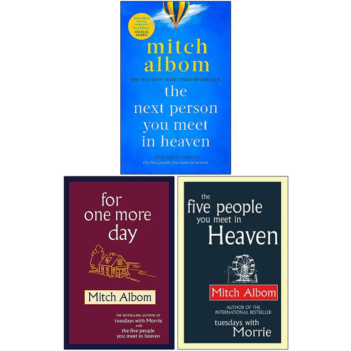 Mitch Albom 3 Books Collection Set By  Mitch Albom - The Book Bundle