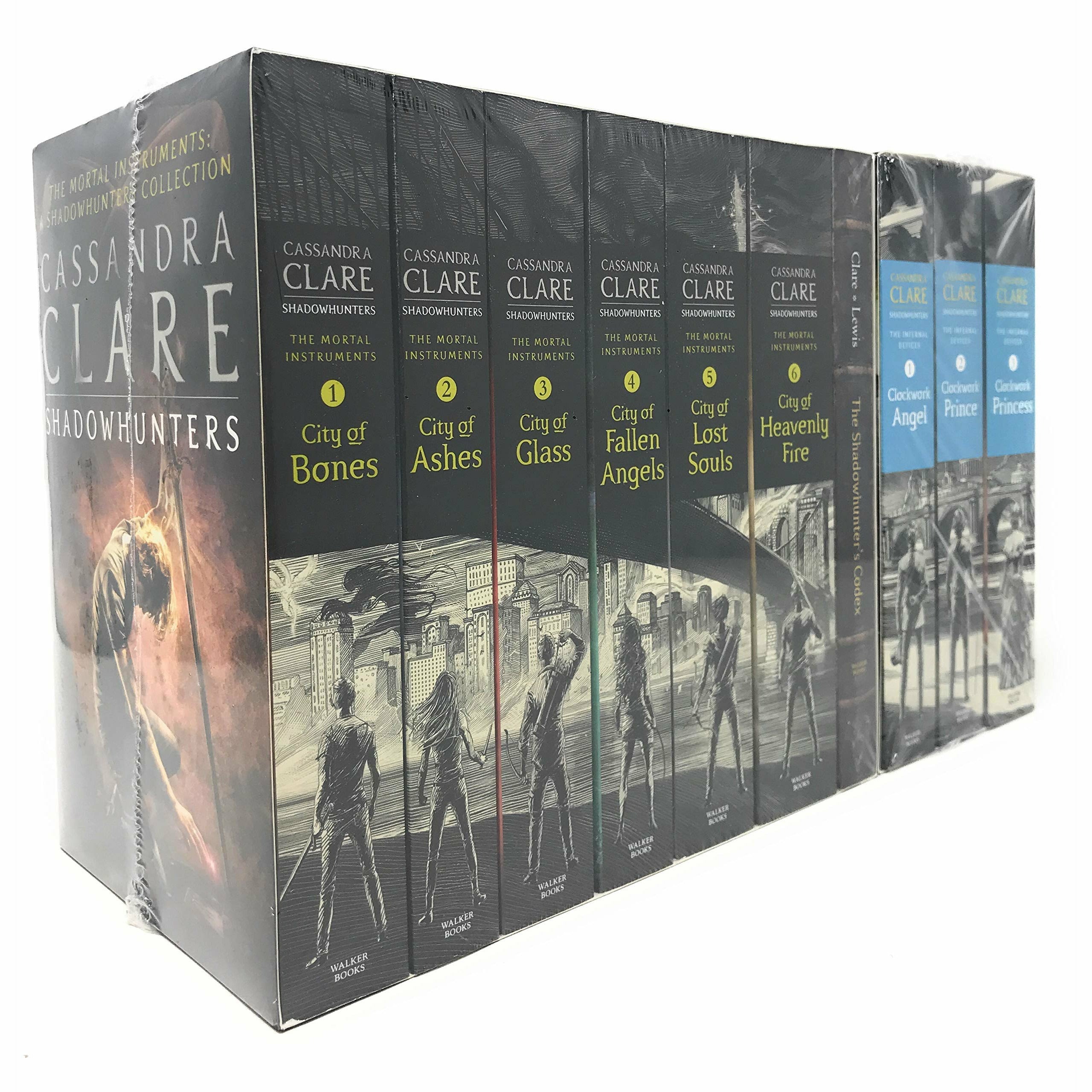 Mortal Instruments & Infernal Devices Collection 9 Books Set Pack
