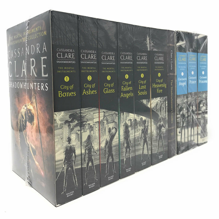 Cassandra Clare Mortal Instruments & Infernal Devices Collection 10 Books Set - The Book Bundle