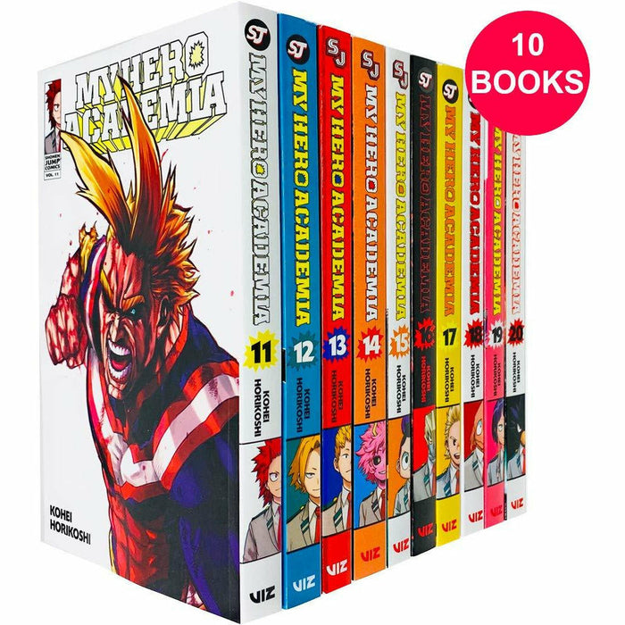My Hero Academia Volume 11-20 Collection 10 Books Set - The Book Bundle