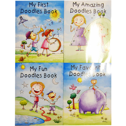Doodles Book 4 Books Collection Set My First Doodles Book, My Amazing Doodles - The Book Bundle
