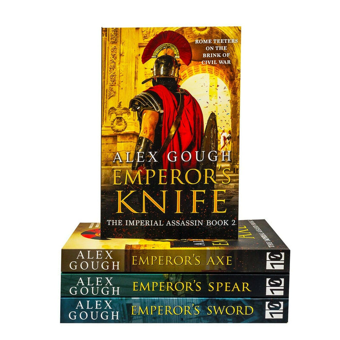 The Imperial Assassin Series 4 Books Collection by Alex Gough Set - The Book Bundle