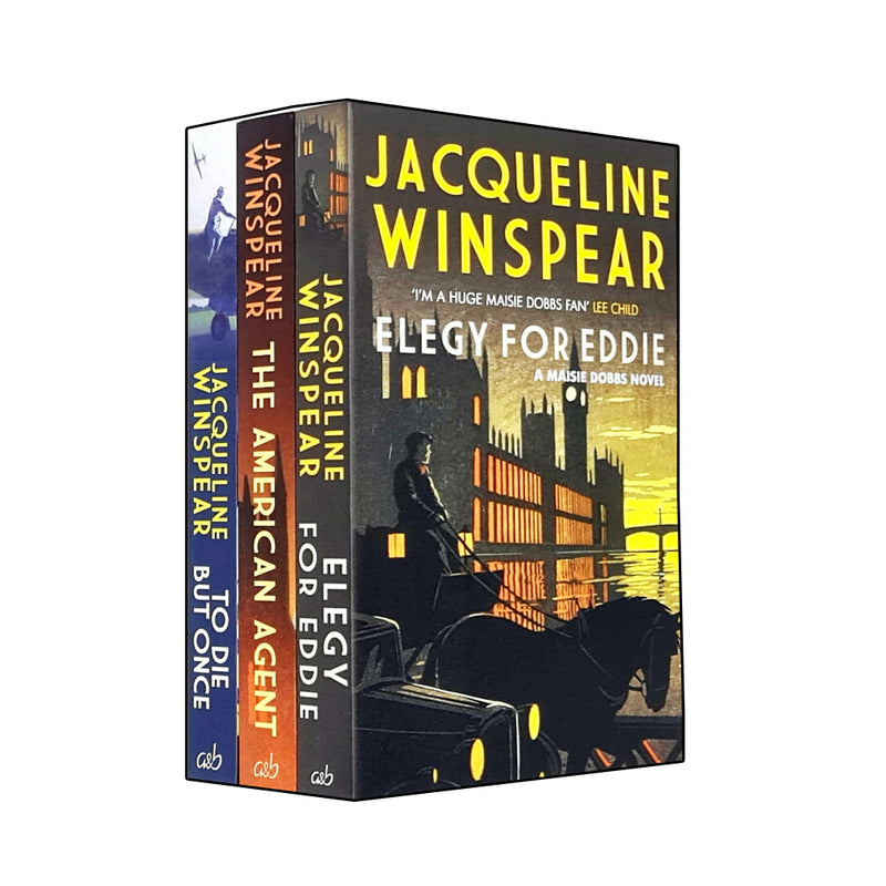 Maisie Dobbs Series Jacqueline Winspear 3 Books Collection Set To Die But Once - The Book Bundle