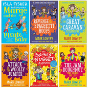 Roman Garstang Adventure Series & Marge and the Pirate Baby 6 Books Collection Set By Mark Lowery, Isla Fisher - The Book Bundle