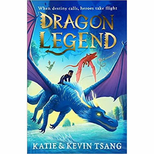 Dragon Realm By Katie Tsang ( Dragon Legend & Dragon Mountain ) - The Book Bundle