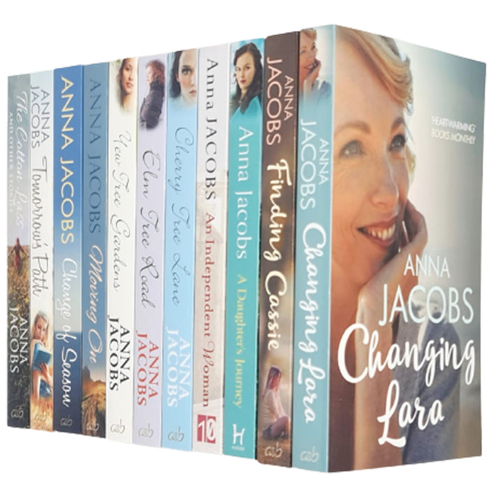 Anna Jacobs 19 Books Set (Changing Lara,Cinnamon,Peppercorn Street & More) - The Book Bundle
