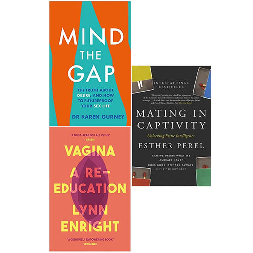 Mating in Captivity, Mind The Gap,Vagina A re-education 3 Books Collection Set - The Book Bundle