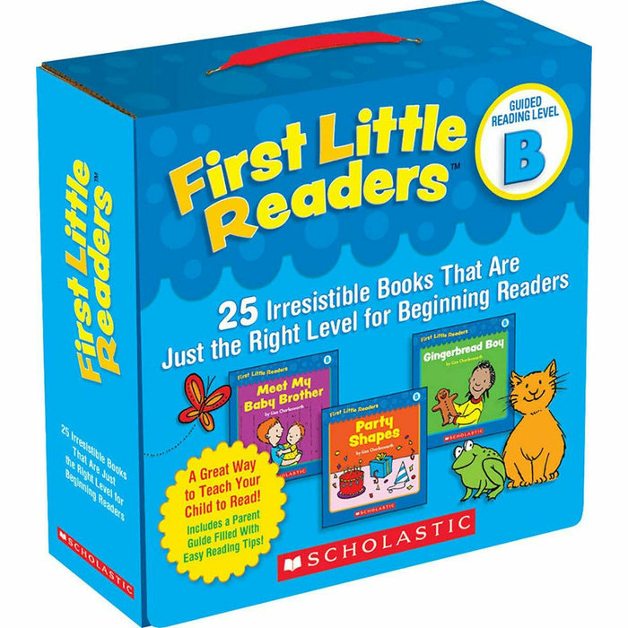 First Little Readers: Guided Reading Levels A & B (Parent Pack): 50 Irresistible Books That Are Just the Right Level for Growing Readers - The Book Bundle