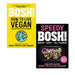 BOSH! Series By Henry Firth 2 Books Set (How to Live Vegan & Speedy BOSH!) - The Book Bundle