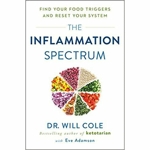 Dr Will Cole 3 Boosk Collection Set (The Inflammation Spectrum, Intuitive Fasting, Ketotarian) - The Book Bundle