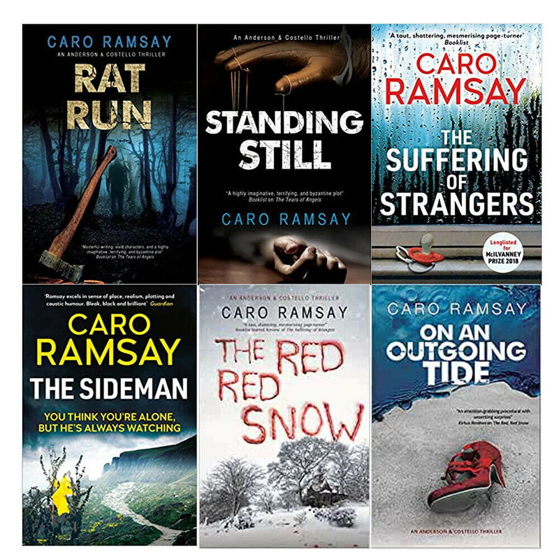 An Anderson & Costello Mystery Series 1-12 Books Collection Set by Caro Ramsay - The Book Bundle