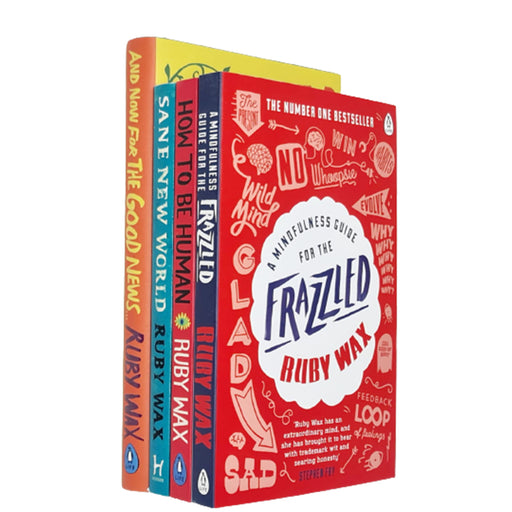Ruby Wax Collection 4 Books Set (Good,Human,Frazzled,Sane ) - The Book Bundle