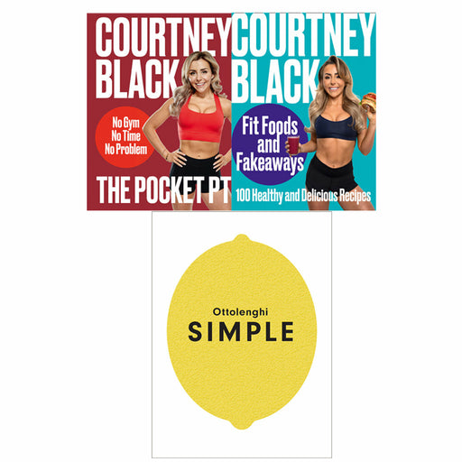 The Pocket PT, Fit Foods and Fakeaways, Ottolenghi SIMPLE 3 Books Set - The Book Bundle