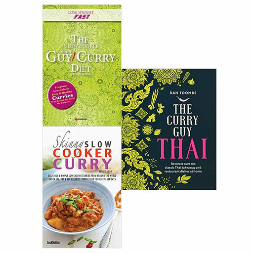 Curry Guy Thai: Recreate Over, Lose Weight Fast The Slow Cooker, The Skinny Slow 3 Books Set - The Book Bundle