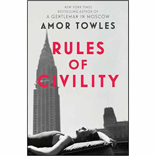 Amor Towles 2 Books Collection (A Gentleman in Moscow, Rules of Civility: The stunning debut by the million-copy) - The Book Bundle