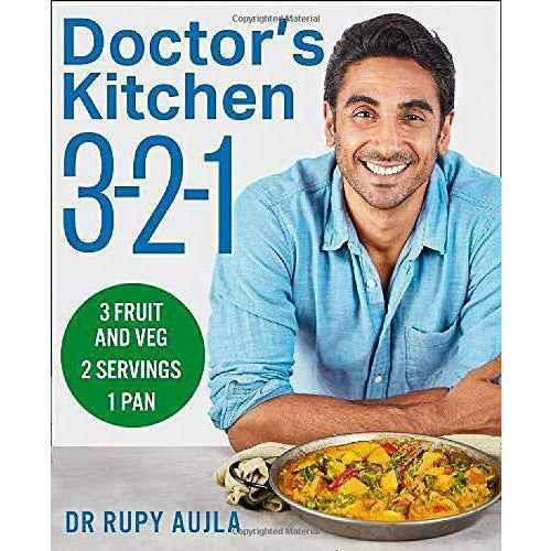 Doctor’s Kitchen 3-2-1: 3 fruit and veg, 2 servings, 1 pan & The Doctor’s Kitchen - Eat to Beat Illness: A Simple Way to Cook 2 Books Collection Set - The Book Bundle
