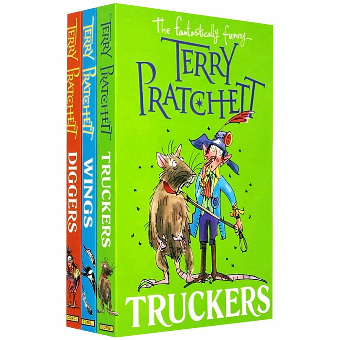 Terry Pratchett The Bromeliad Trilogy collection 3 books set - The Book Bundle