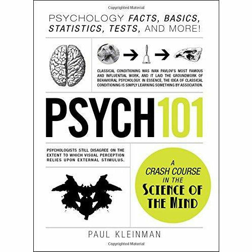 Psych 101: Psychology facts, basics, statistics, tests, and more! (Adams 101) & Spy the Lie: Former CIA Officers Teach You How to Detect Deception 2 Books Set - The Book Bundle