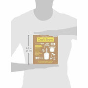 Hardcover book titled "Craft Brew: 50 Homebrew Recipes" by Euan Ferguson, featuring images of brewing ingredients and recipes.