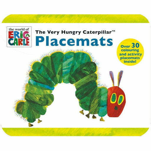 The Very Hungry Caterpillar Colouring & Activity Placemats Children Fun Mealtime - The Book Bundle