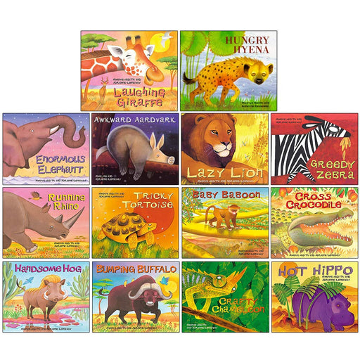 African Animal Tales Collection 14 Books Set - The Book Bundle