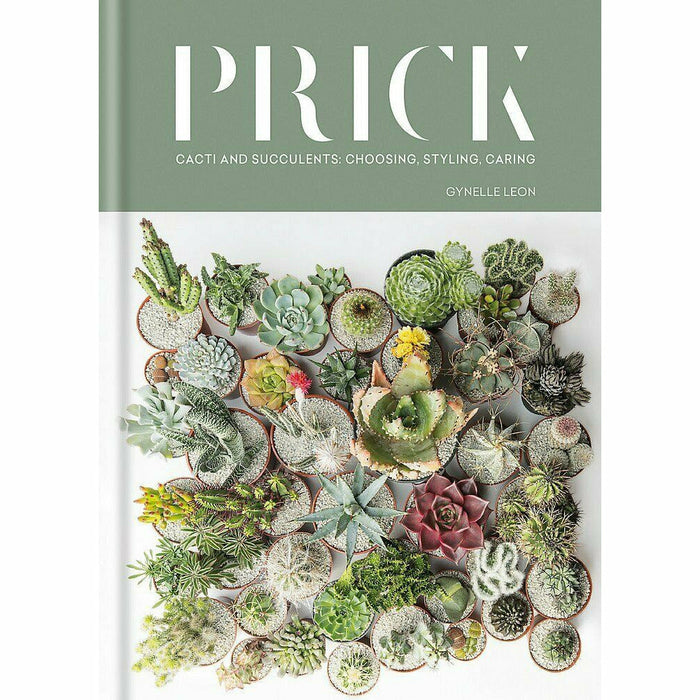 Gynelle Leon 2 Books Collection Set Plant (House plants, Prick Cacti and Succul) - The Book Bundle