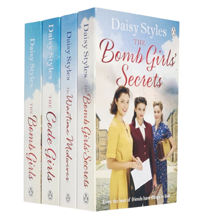 Daisy Styles 4 Books Collection Set(Bomb Girls’ Secrets,Bomb Girls,Wartime,Code) - The Book Bundle