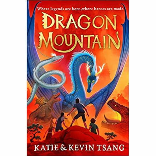 Dragon Realm By Katie Tsang ( Dragon Legend & Dragon Mountain ) - The Book Bundle