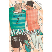 Set of four Heartstopper series graphic novels by Alice Oseman, featuring colorful cover art from the Hodder collection.