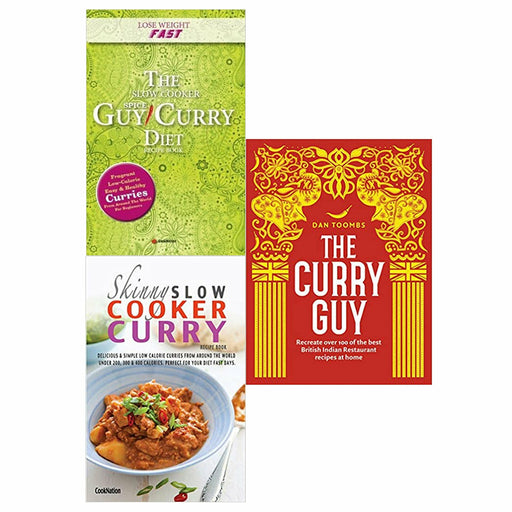The Curry Guy: Recreate Over 100 , Lose Weight Fast The Slow Cooker, The Skinny Slow 3 Books Set - The Book Bundle
