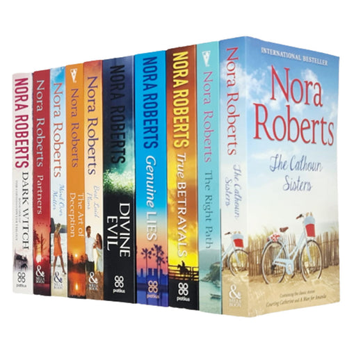 Nora Roberts 10 Books Collection Set (Sisters,Right,Betryals,Genuine,Evil,Laid) - The Book Bundle