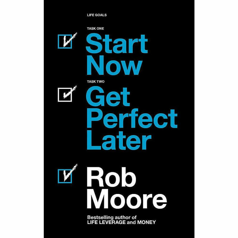 Rob Moore 4 Books Collection Set (Opportunity, Money, Start Now, Life Leverage) - The Book Bundle