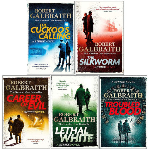 Cormoran Strike Series Robert Galbraith 5 Books Collection Set - The Book Bundle