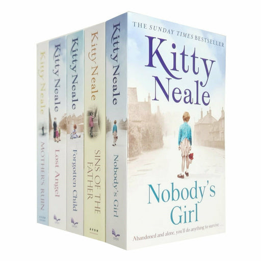 Kitty Neale Collection 5 Books Set Pack Mother’s Ruin, Nobodys Girl, Lost Angel - The Book Bundle