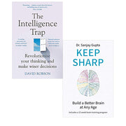 The Intelligence Trap & Keep Sharp: How To Build a Better Brain 2 Books Collection Set - The Book Bundle