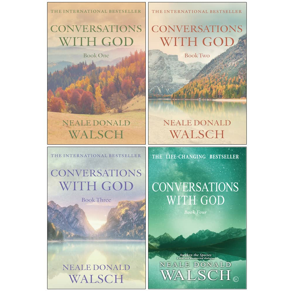 Conversations with God Series Books 1 - 4 Collection Set by Neale