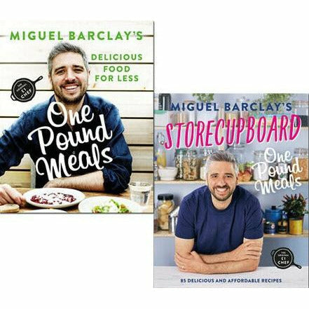 Miguel Barclay 2 Books Collection Set ( One Pound Meals,Storecupboard) - The Book Bundle