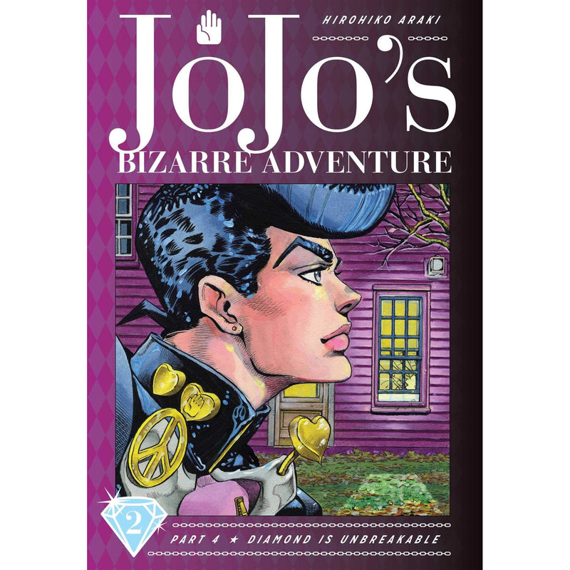 Jojos Bizarre Adventure Part 4 Diamond Is Unbreakable Vol 1-8 Collection 8 Books Set - The Book Bundle