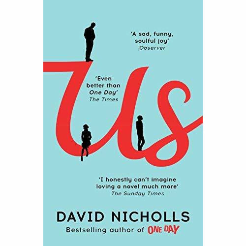 Three paperback books from the Us & Starter for Ten & One Day collection by David Nicholls, published by Hodder Paperbacks.