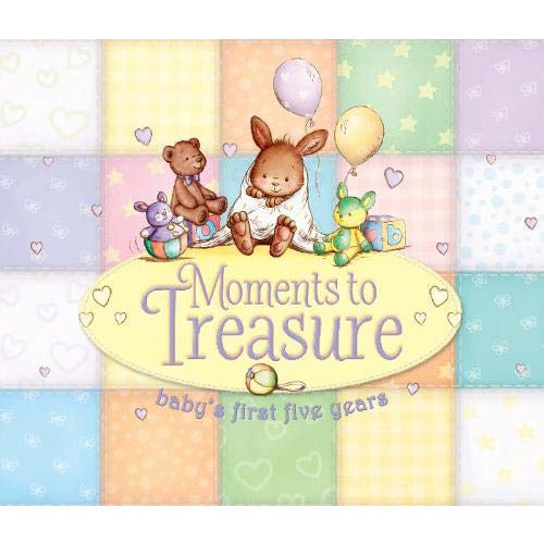 Moments to Treasure: Baby Album and Record Book - The Book Bundle