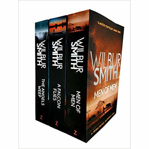 Wilbur smith ballantyne series 3 books collection set (a falcon flies, men of men, the angels weep) - The Book Bundle