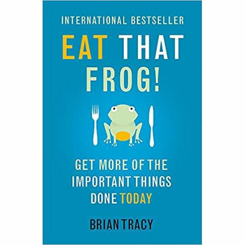 Brian Tracy 3 Books Collection Set (Eat That Frog!,Believe It to Achieve It,The Psychology of Selling) NEW - The Book Bundle