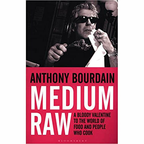 Anthony Bourdain 4 Books Set (Kitchen Confidential, Medium Raw, A Cook's Tour, The Nasty Bits) - The Book Bundle