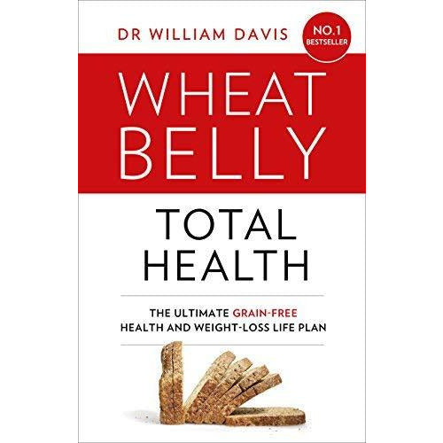 Grain Brain, Wheat Belly Cookbook, Wheat Belly, Total Health [Hardcover], No Grain Smarter Brain Body Diet Cookbook 5 Books Collection Set - The Book Bundle