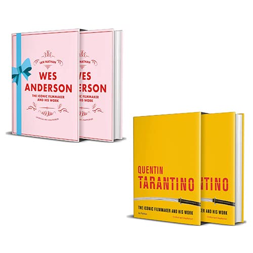 Ian Nathan 2 Books Collection Set (Quentin Tarantino, Wes Anderson) - The Book Bundle