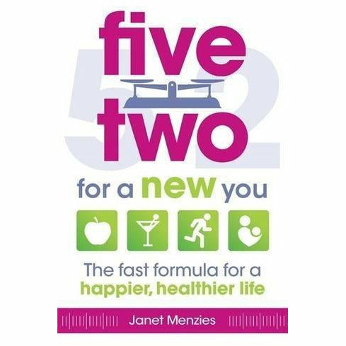 5:2 Diet Book, 5:2 Diet Recipe Book and Five Two for a New You Collection 3 Books Set - The Book Bundle